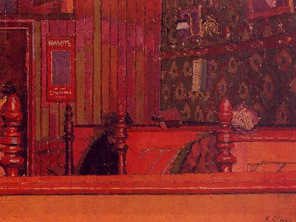  Harold  Gilman An Eating House china oil painting image